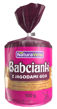 Bedstemorkager med gojibær 100 g - Naturavena
