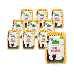 SÆT 10 x Honningkugler bio 300 g