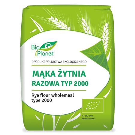 Fuldkornsrugmel type 2000 bio 1 kg