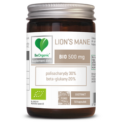 Sølvbæger-Piggsvamp Ekstrakt Økologisk (500 mg) kosttilskud 50 kapsler – Be Organic