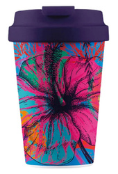 Rejsekrus med farverig have 350 ml - CHIC-MIC