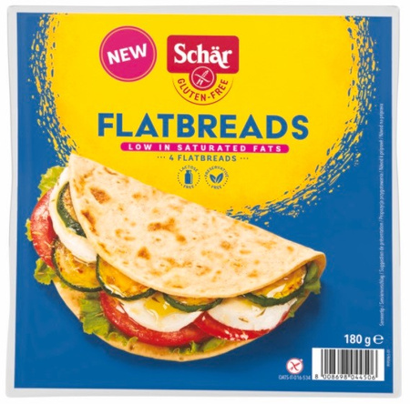SÆT 6 x Fladbrød - glutenfri tortilla180 g - Schar