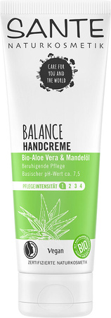 Håndcreme Balance aloe vera og mandelolie eco 75 ml