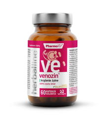 Venozin til venøs cirkulation kosttilskud 60 kapsler 29,49 g - herballine