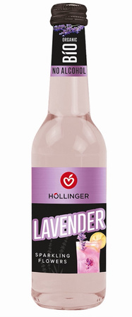 Lavendelsmagende alkoholfri mousserende drik bio 330 ml - Hollinger