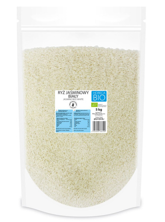 Glutenfri hvide jasminris bio 5 kg