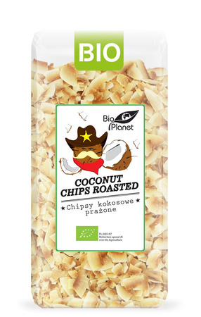 Ristede kokoschips BIO 150 g