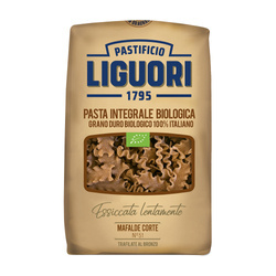 Makaron Integrale Mafalde Corte pełnoziarnisty BIO 500 g - Liguori