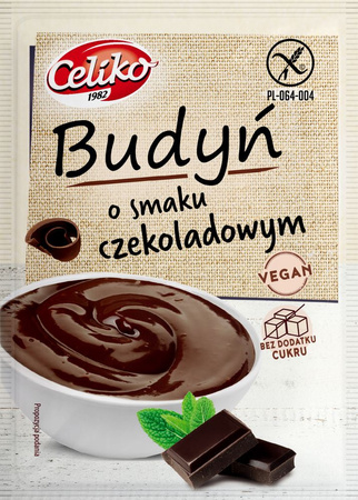 Glutenfri budding med chokoladesmag, sukkerfri 40 g - Celiko