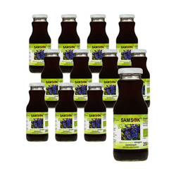 KIT 12 x Sam rød druesaft nfc bio 250 ml