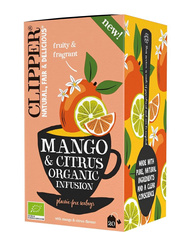 Te med smag af mango og citrus bio (20 x 1,8 g) 36 g - Clipper