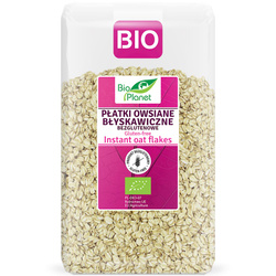 Glutenfri instant havreflager bio 600 g - BIO PLANET