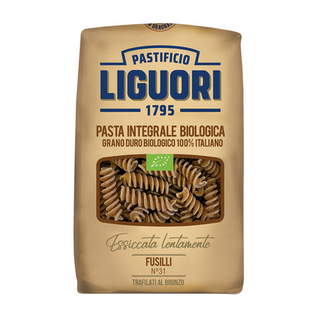 Makaron IGP Fusilli BIO 500 g -  Liguori 