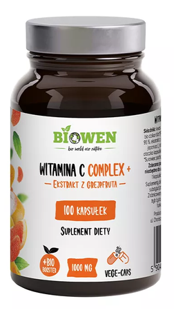 C-vitamin Complex+ kosttilskud 100 kapsler - Biowen