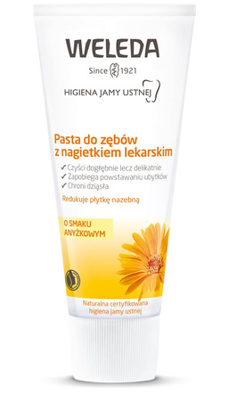Marigold tandpasta uden fluor eco 75 ml - Weleda