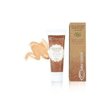 Couleur Caramel, Podkład do Twarzy Hydracoton Pudrowe Wykończenie nr 13 Apricot , 30ml