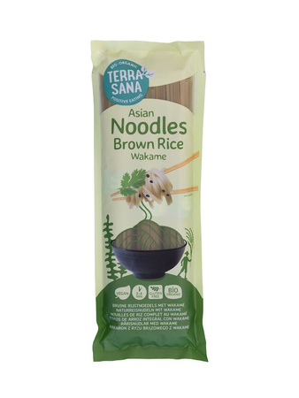 Pasta (fuldkornsris med wakame) glutenfri bio 250 g