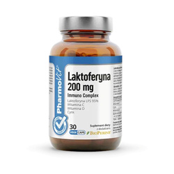Lactoferrin (200 mg) kosttilskud 30 kapsler - Pharmovit