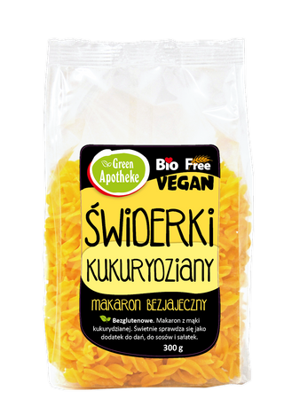 Glutenfri fusilli-pasta (majs) fusilli bio 300 g - Apotheke