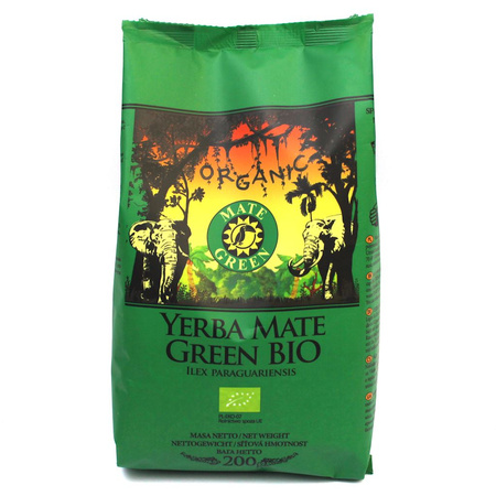 Yerba mate grøn BIO 200 g - Økologisk maté grøn