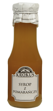 Glutenfri appelsinsirup 355 g (280 ml) - Krokus