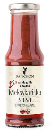 Glutenfri vegansk mexicansk salsasauce bio 210 ml - SANCHON