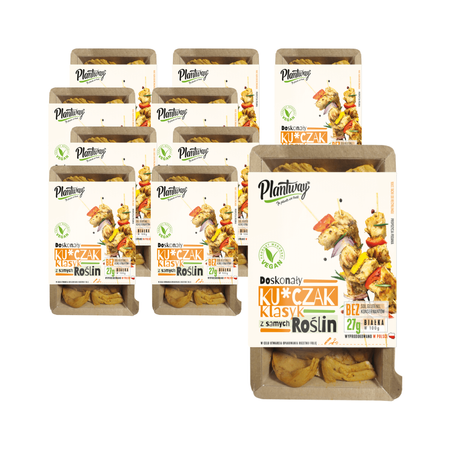 SÆT 10 x Plantway Plantebaseret kyllingeklassiker 160 g