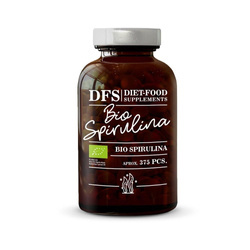 Spirulina kosttilskud bio 375 tabletter - Diet Food