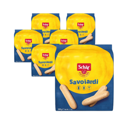 SÆT 6 x Savoiardi - glutenfri svampekager 200 g
