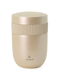 Madkasse i rustfrit stål, todelt perle 420 ml + 200 ml - Chic-Mic