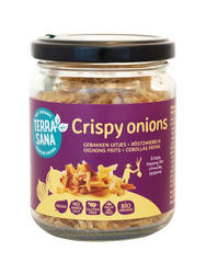 Glutenfri ristede løg bio 75 g - Terrasana