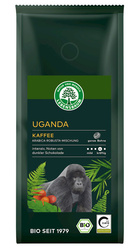 Arabica/ristede kaffebønner uganda bio 250 g - LEBENSBAUM
