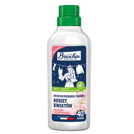 Blomstret skyllemiddel 750 ml (40 vaske) - BrioChin