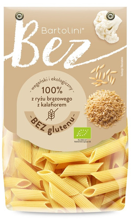 Pasta med brune ris og blomkål BIO glutenfri 250g