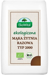 Fuldkornsrugmel type 2000 bio 1 kg
