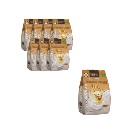 KIT 8 x Glutenfri morgenmadsmuffins med kanel 375 g