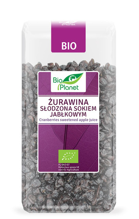 Tranebær sødet med æblejuice bio 400 g - Bio Planet