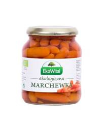Gulerødder i marinade BIO 340 g / 215 g - Ecovital