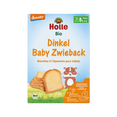 Økologiske Spelt Tvebakker (2 x 100 g) 200 g – Holle