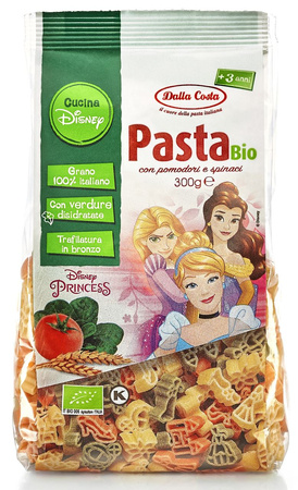 Pasta (semolina tricolour) disney princess bio 300 g