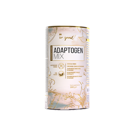 Adaptogen mix pulver kosttilskud 180 g - SÅ GODT!