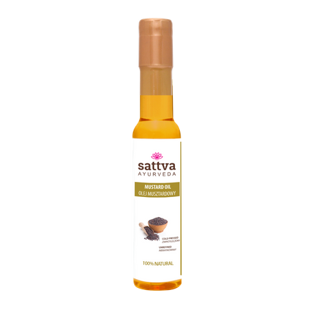 Koldpresset sennepsolie 250 ml - Sattva