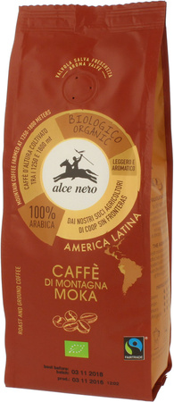 Arabica 100 % moka Fair Trade bjergkaffe bio 250 g