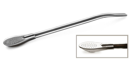 Bombilla ske i rustfrit stål liza 19 cm