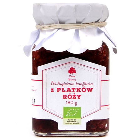 Marmelade af rosenblade bio 180 g