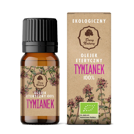 Æterisk olie af timian bio 10 ml - Gifts of Nature