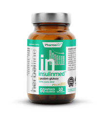 Insulinmed til glukoseniveauer 60 kapsler 28,58 g (herballin)