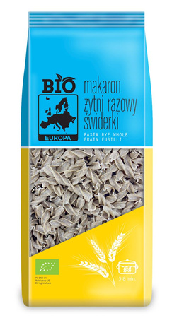 Pasta (fuldkornsrug) swirls bio 400 g