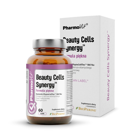 Glutenfri skønhedskapsler (Beauty Cells Synergy) kosttilskud 60 stk. – Pharmovit