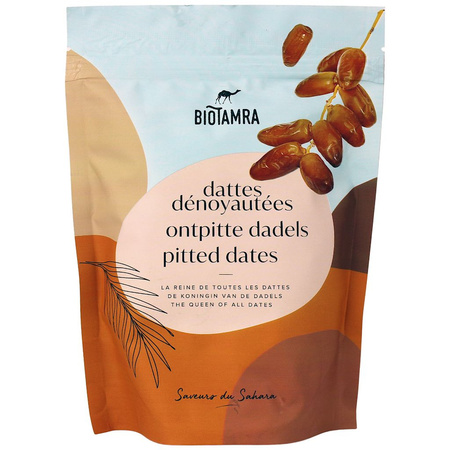 Deglet nour tørrede dadler bio 250 g - BIOTAMRA